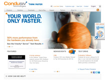 Condusiv Technologies homepage