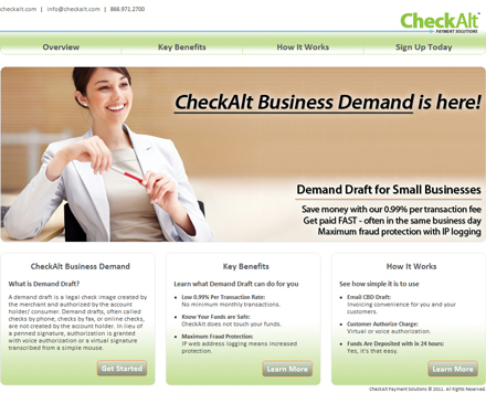 CheckAlt Business Demand